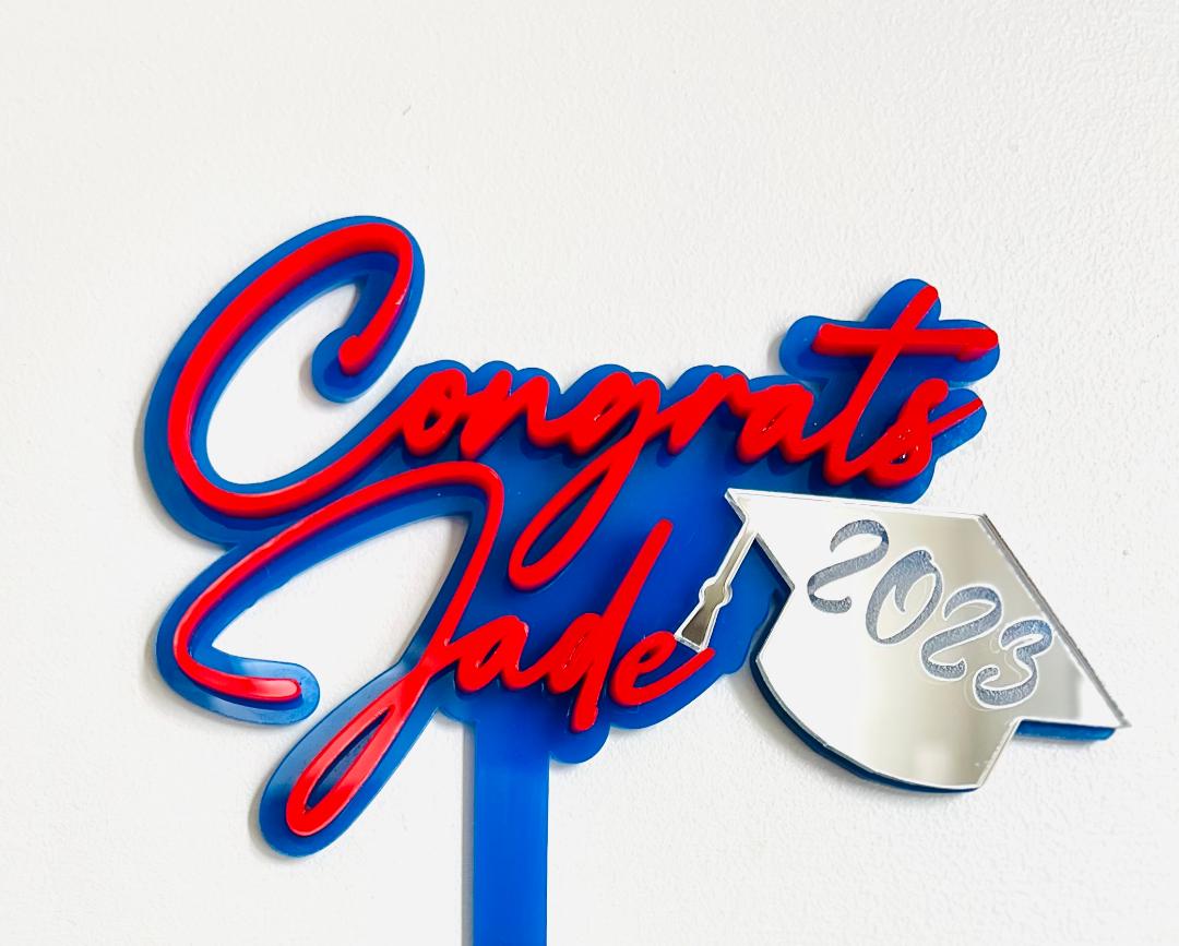 Graduation Cake Topper